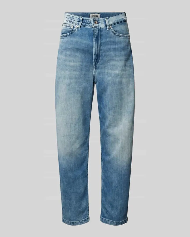 Drykorn Mom Fit Jeans im 5-Pocket-Design Modell 'FLOWN Blau