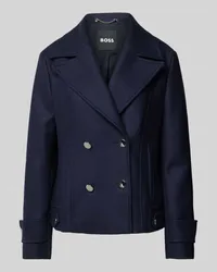 HUGO BOSS Jacke mit Reverskragen Modell 'Capeka Marine