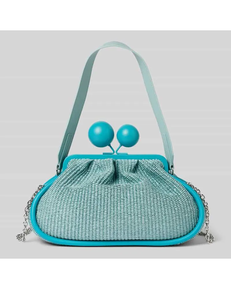 Max Mara Handtasche mit Bügelverschluss Modell 'EFEBO Mint