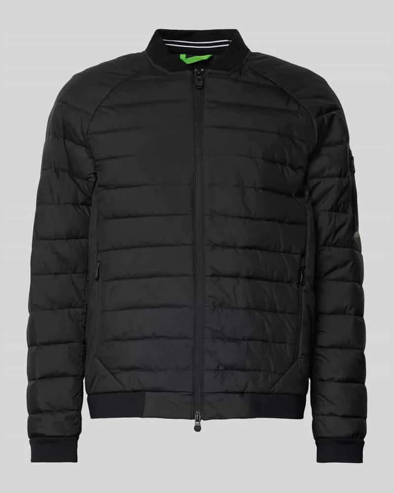 HUGO BOSS Steppjacke mit Stehkragen Modell 'Ordos Black