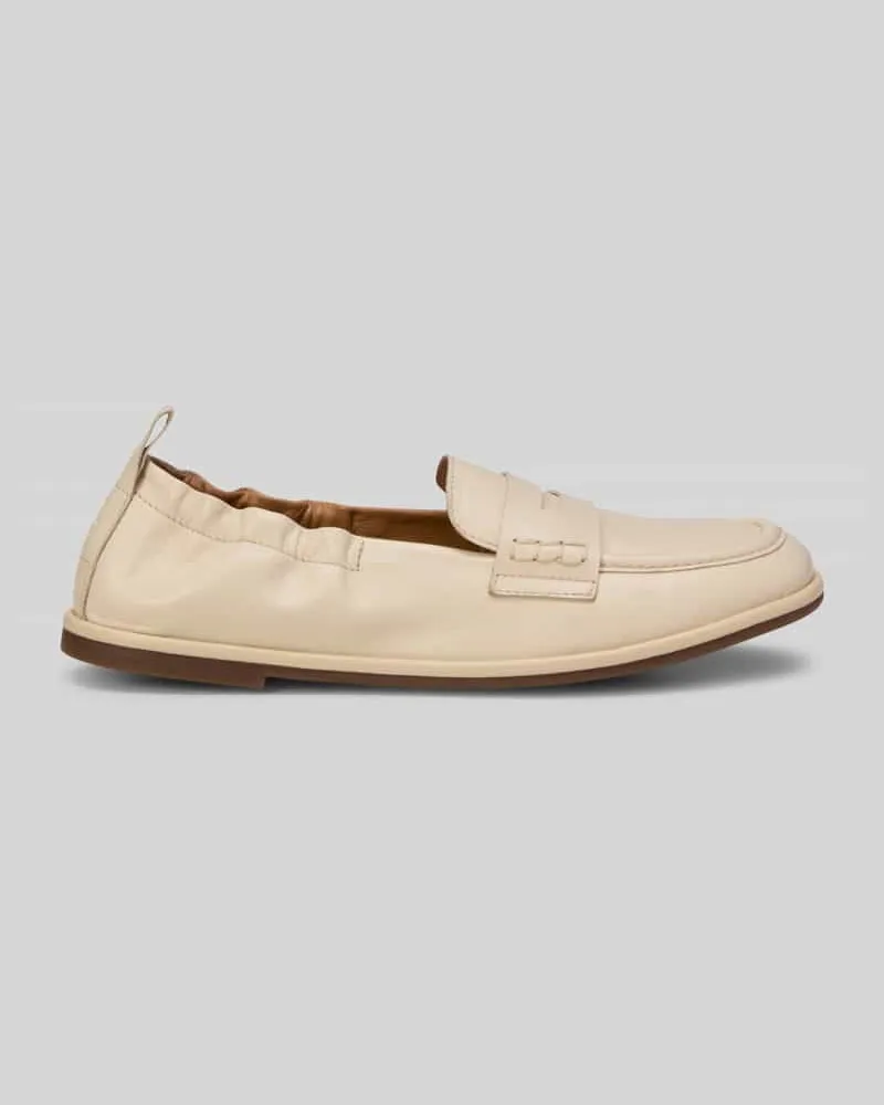 Marc O'Polo Loafer mit elastischer Fersenkante Modell 'ALVA Offwhite