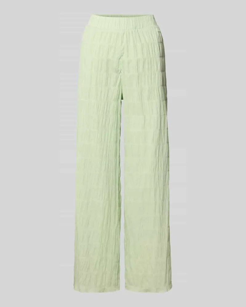 OH APRIL Hose mit Strukturmuster und elastischem Bund Modell 'Floris Mint