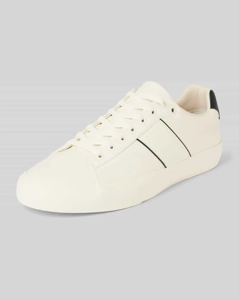 HUGO BOSS Sneaker mit Label-Detail Modell 'Aiden Weiss