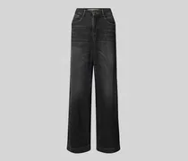 Wide Leg Jeans im 5-Pocket-Design Modell 'Palazzo