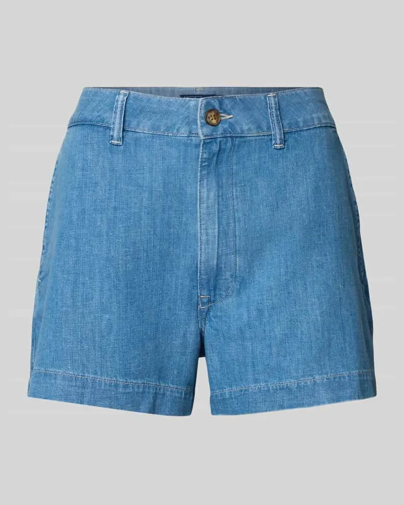 Ralph Lauren Regular Fit Jeansshorts mit Eingrifftaschen Blau