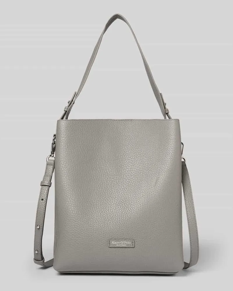 Marc O'Polo Umhängetasche aus echtem Rindsleder Graphit