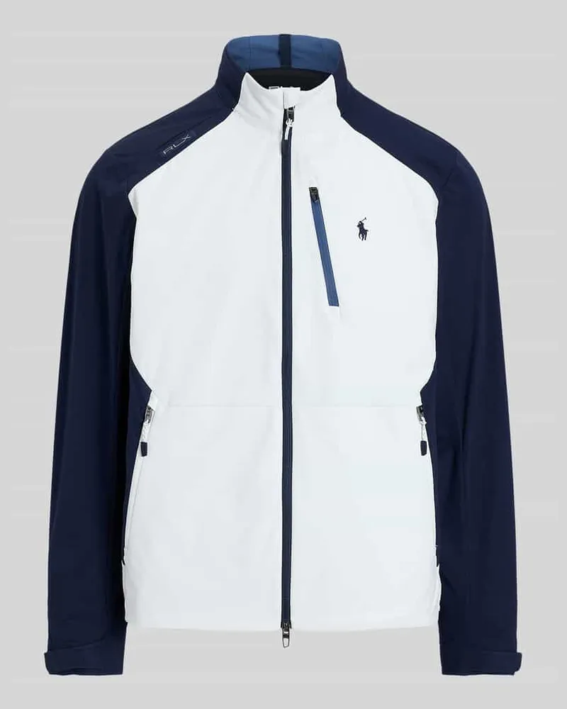 Ralph Lauren Regular Fit Blouson mit Zweiwege-Reißverschluss Weiss