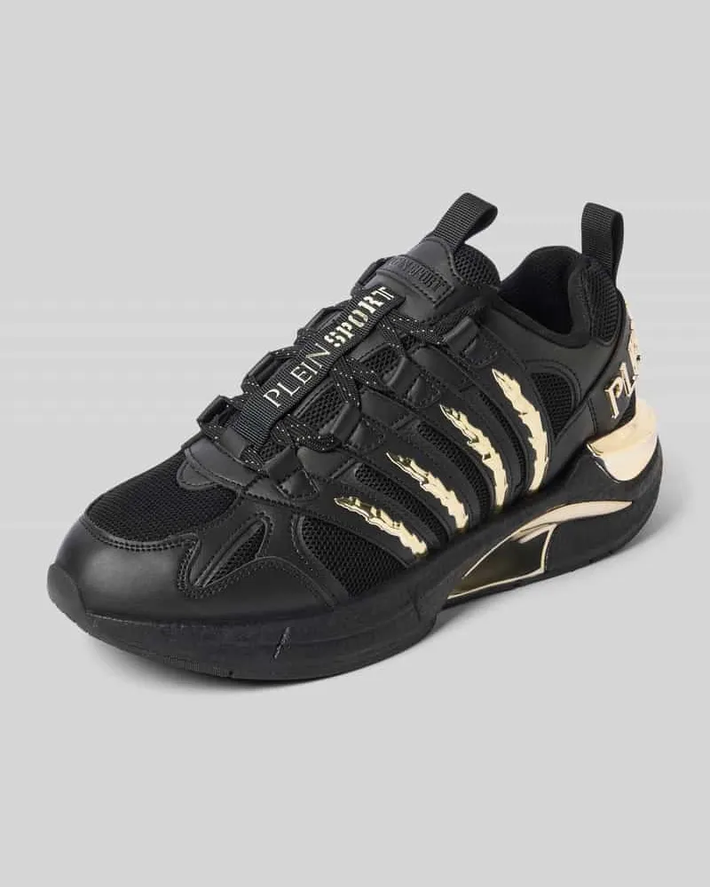 Philipp Plein Sneaker mit Schnürverschluss Modell 'GLADIATOR Black