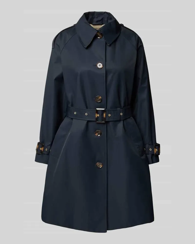Barbour Trenchcoat mit Taillengürtel Modell 'MAIA Marine