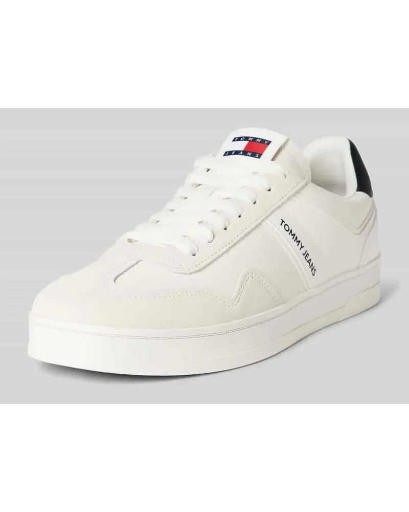 Tommy Hilfiger Sneaker mit Label-Print Weiss