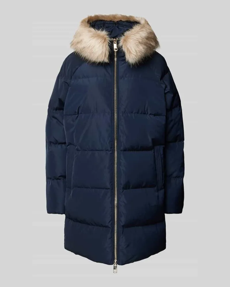Tommy Hilfiger Steppmantel mit Kapuze Marine