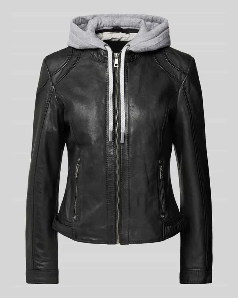 Mauritius Jacke in Leder-Optik Modell 'Adila Black