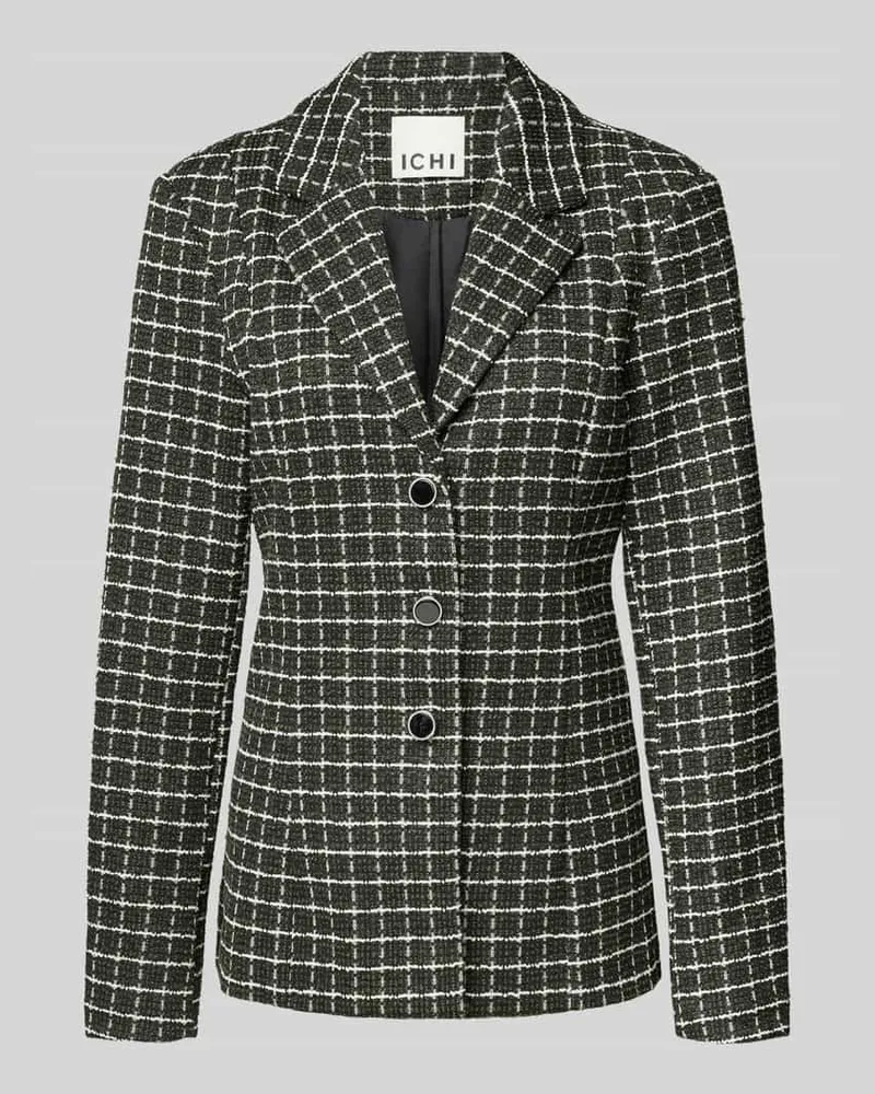 ICHI Slim Fit Blazer mit Reverskragen Modell 'KATE Khaki
