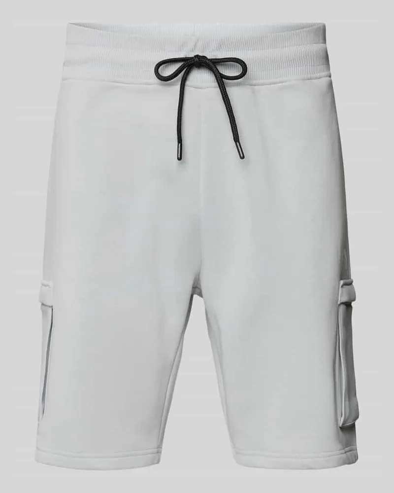 The North Face Regular Fit Sweatshorts mit Cargotaschen Modell 'ICONS Hellgrau