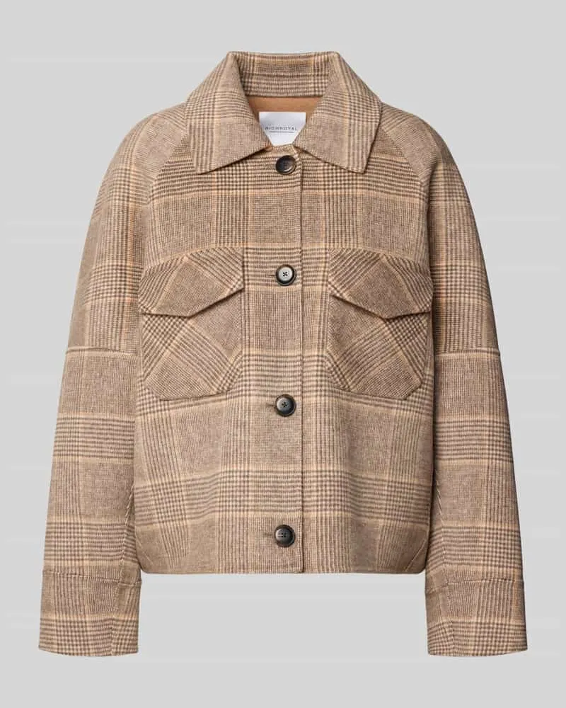 Rich&Royal Bomberjacke mit Brusttaschen Beige