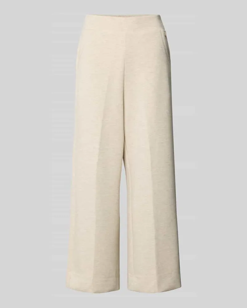 Mos Mosh Sweatpants aus Viskose-Mix mit Label-Detail Modell 'Namara Beige