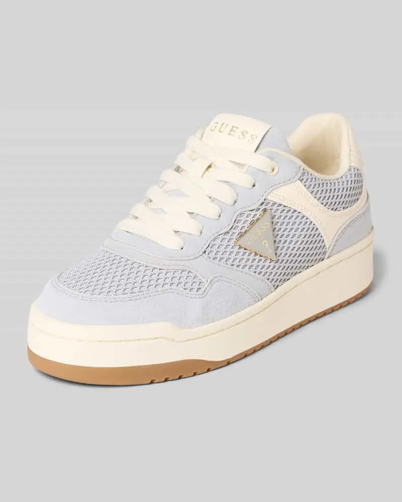 Guess Sneaker mit Logo-Detail Modell 'Miram Hellblau