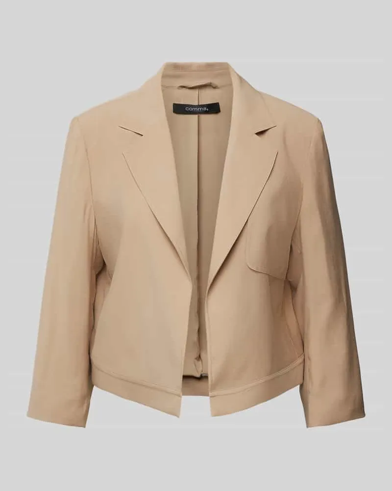 COMMA Blazer mit Brusttasche Camel