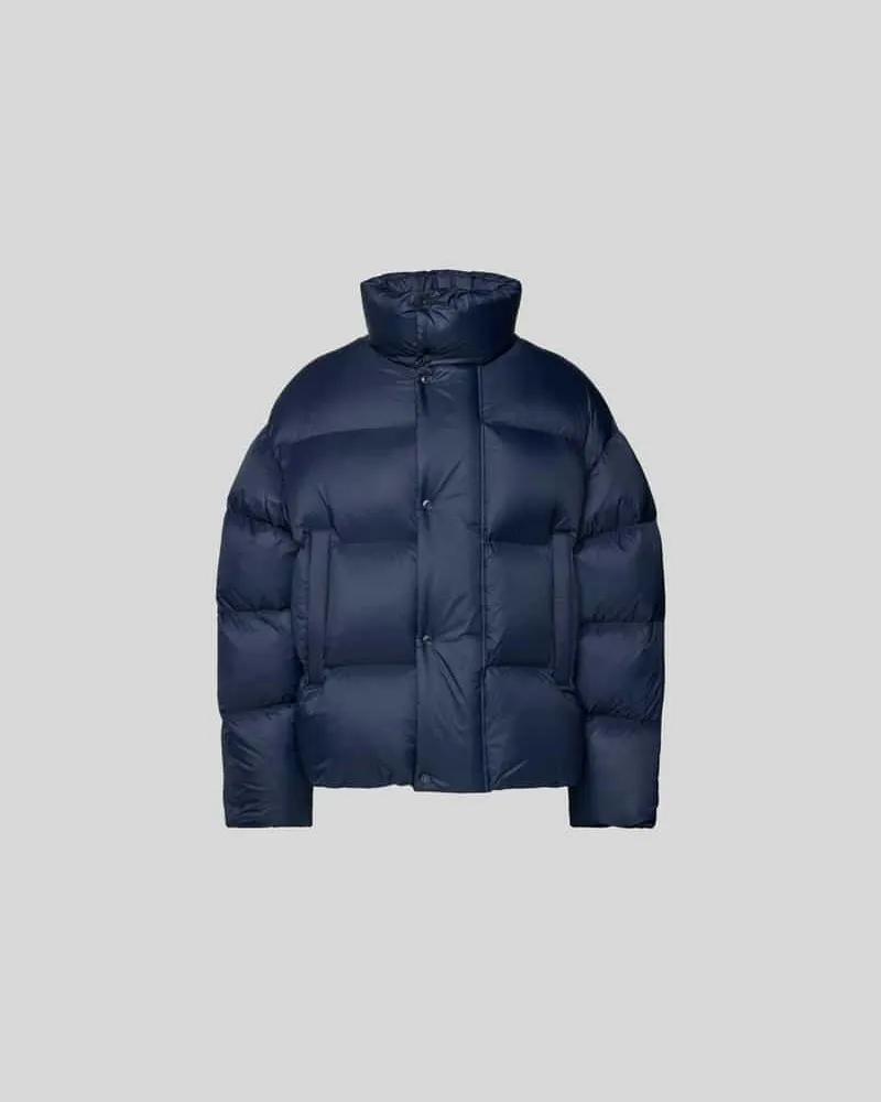 Dsquared2 Steppjacke mit gefüttertem Stehkragen Dunkelblau
