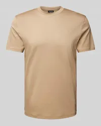 Strellson T-Shirt mit Rundhalsausschnitt Modell 'Pepe Beige