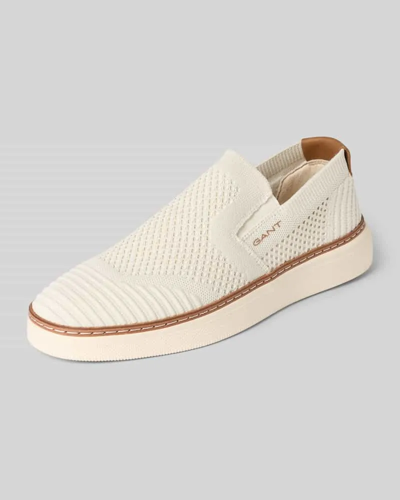 Gant Sneaker mit Strukturmuster Modell 'San Prep Offwhite