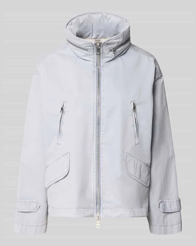 Blonde No. 8 Jacke mit Stehkragen Hellblau