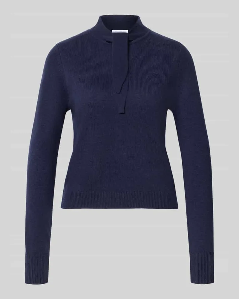 Rich&Royal Regular Fit Pullover aus Woll-Mix mit Kaschmir-Anteil Marine