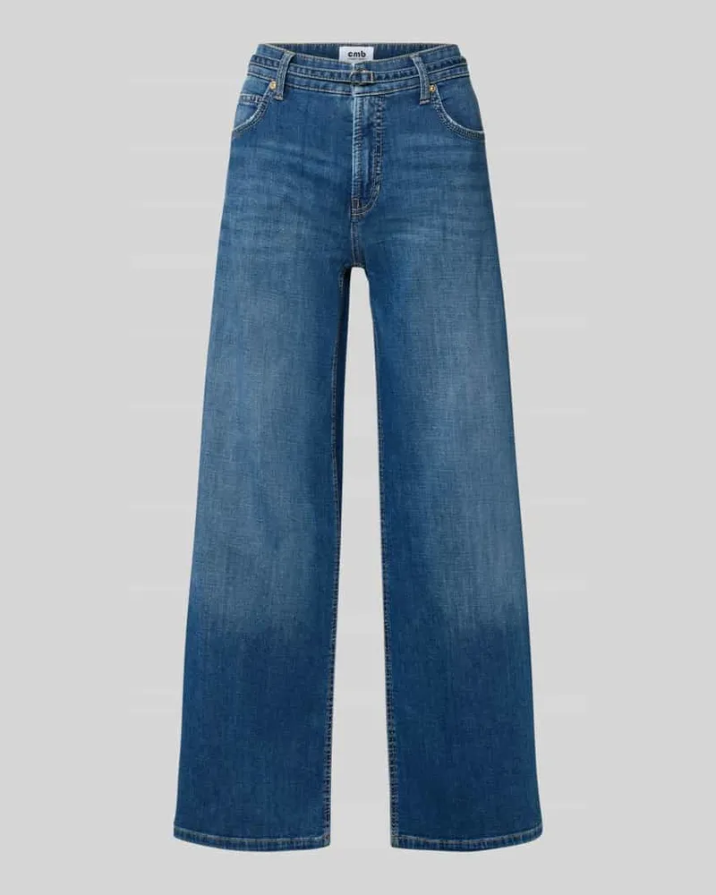 Cambio Jeans in verkürzter Passform Jeansblau