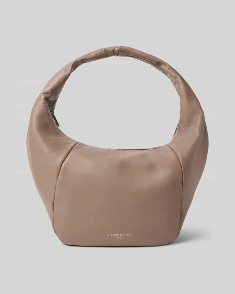 Liebeskind Hobo Bag mit Label-Detail Modell 'FARRAH Beige