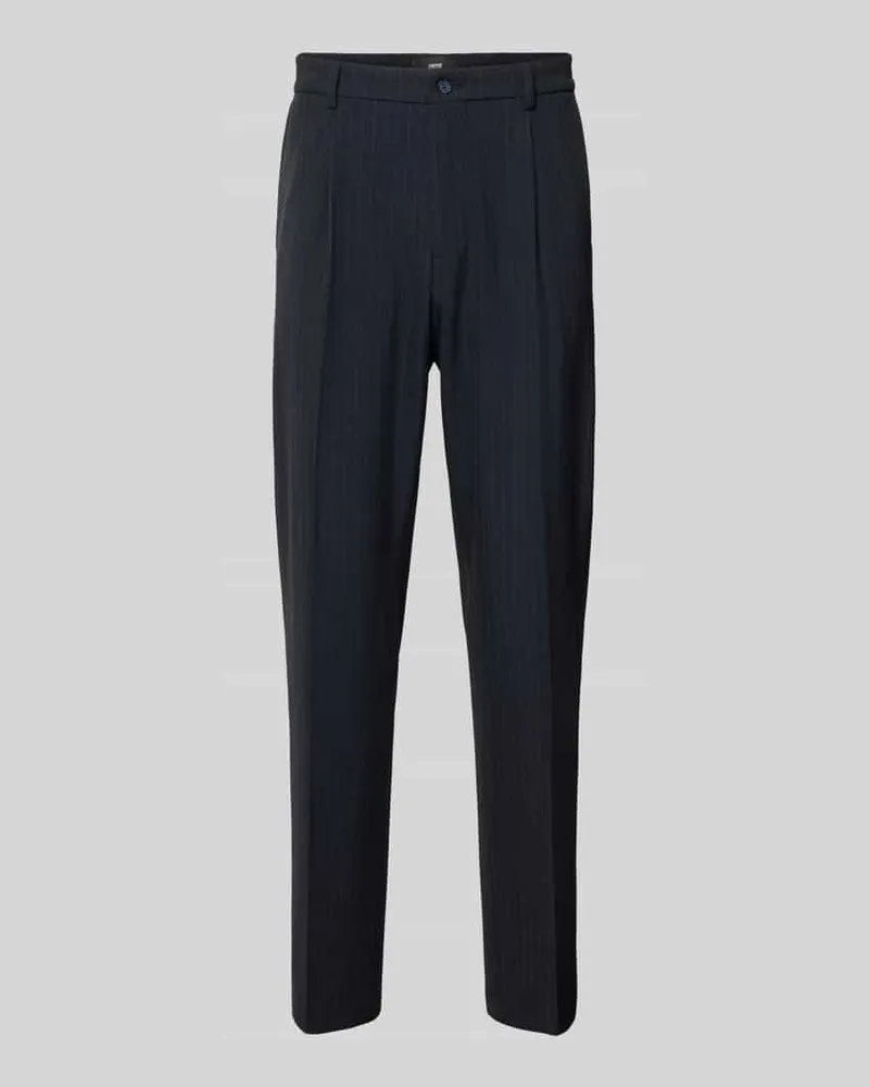 cinque Straight Fit Hose mit Viskose-Anteil Modell 'Leto Marine