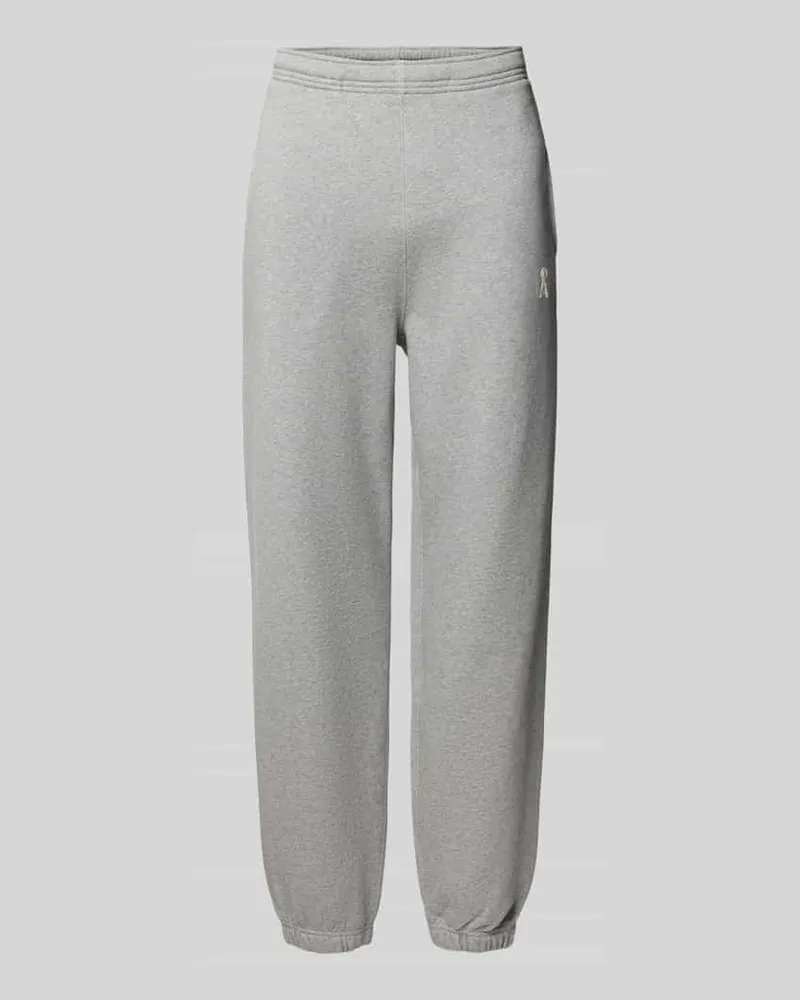 Armedangels Regular Fit Sweathose aus reiner Baumwolle Modell 'BAASTI Hellgrau