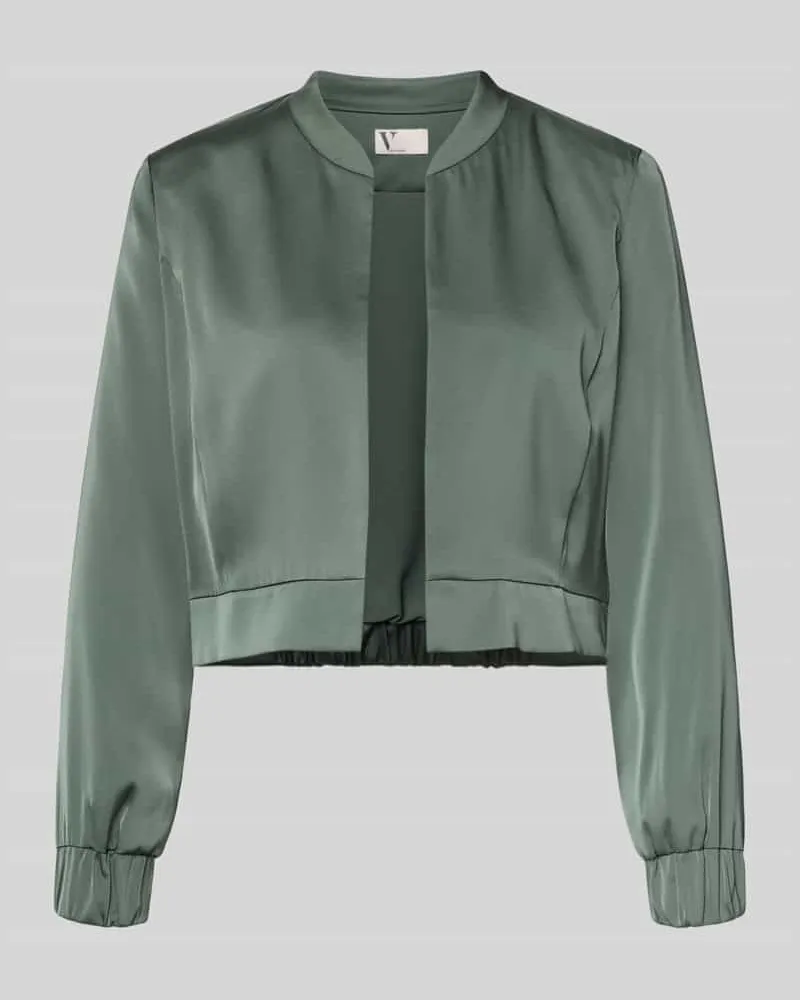 Vera Mont Regular Fit Blazer mit Stehkragen Gruen