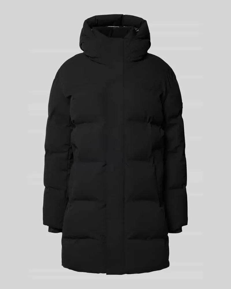 cinque Steppmantel mit Kapuze Black