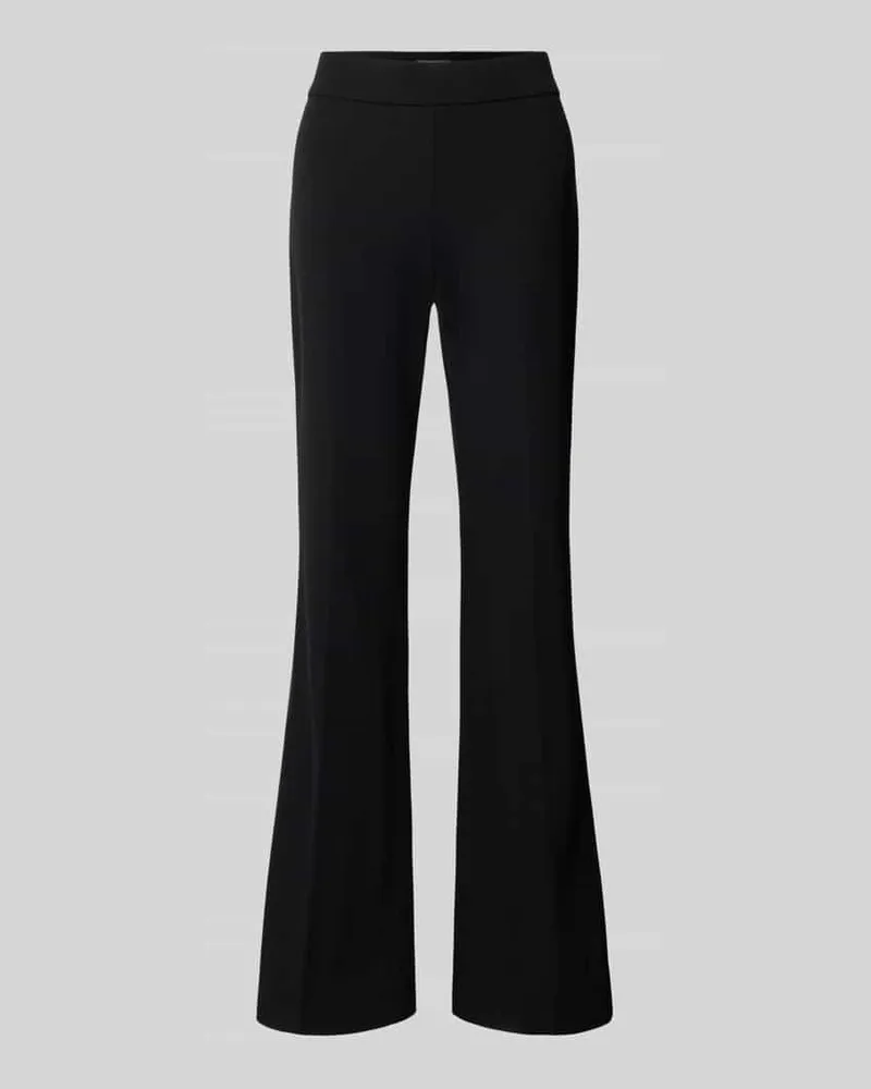 SEDUCTIVE  Regular Fit Schlaghose aus Viskose-Mix Modell 'NANOU Black