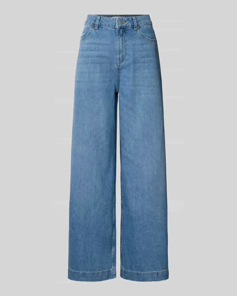 ba&sh Wide Leg Jeans Modell 'MUSC Jeansblau