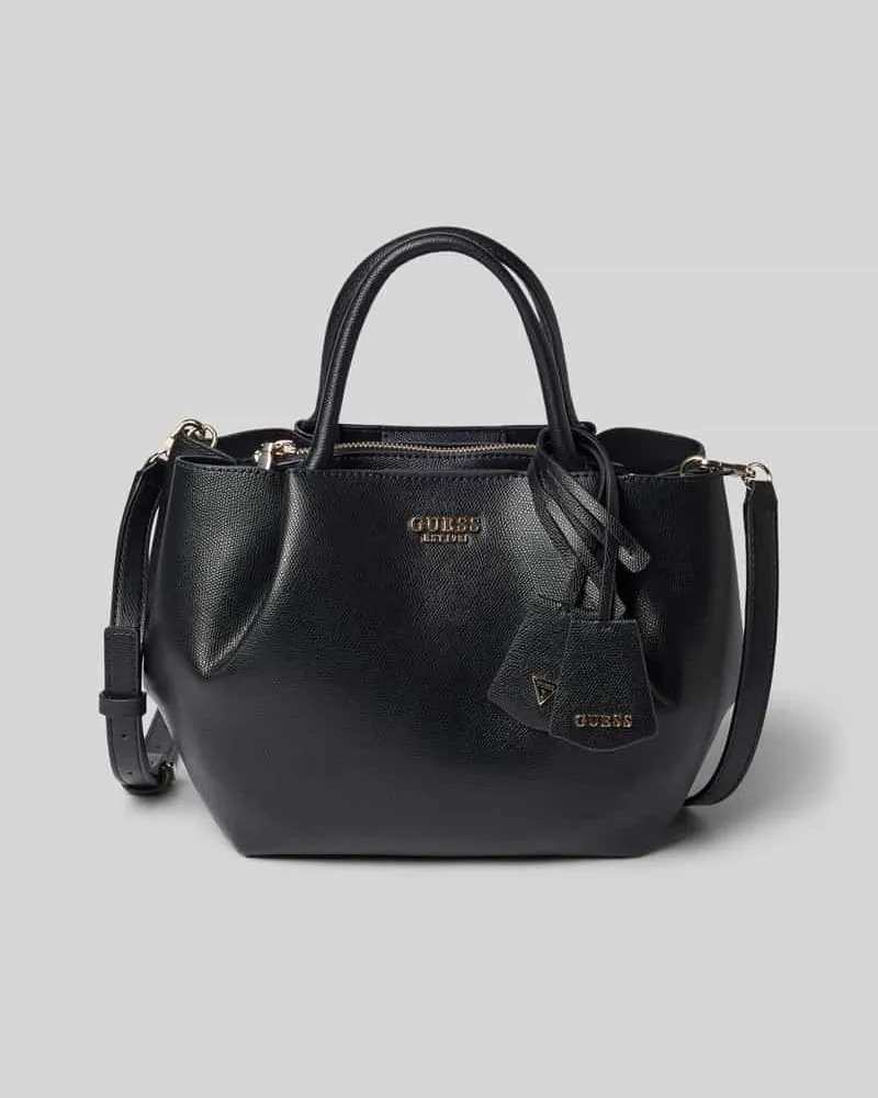 Guess Handtasche in Leder-Optik Modell 'Amorette Black