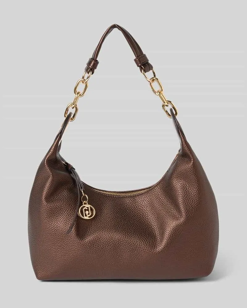 Liu Jo Handtasche in Leder-Optik Mittelbraun