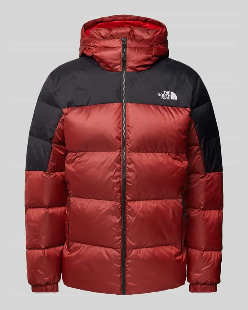 The North Face Regular Fit Daunenjacke mit Label-Stitching Modell 'DIABLO Bordeaux