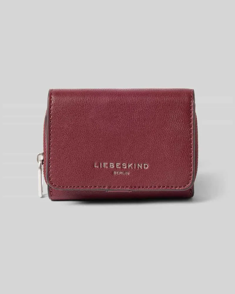 Liebeskind Portemonnaie mit Label-Detail Modell 'PABLITA Bordeaux