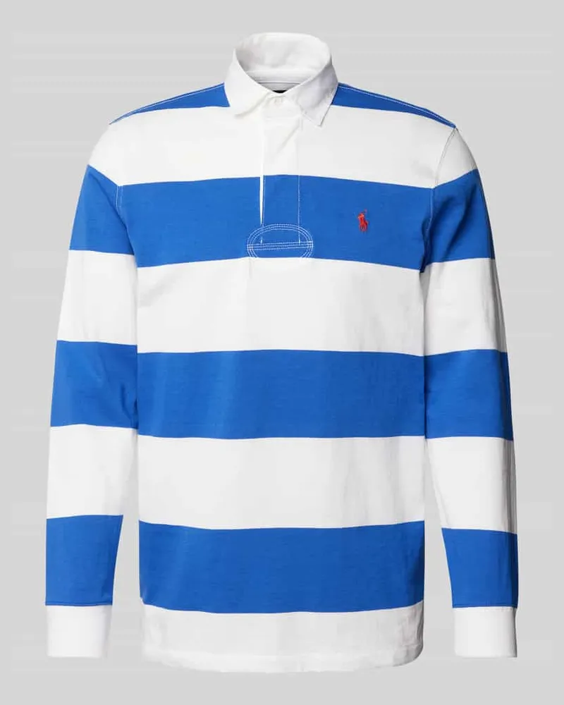 Ralph Lauren Longsleeve mit Kentkragen Royal
