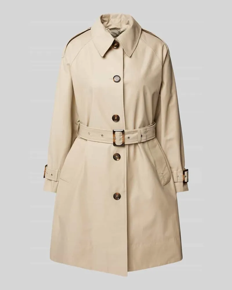 Barbour Trenchcoat mit Taillengürtel Modell 'MAIA Sand