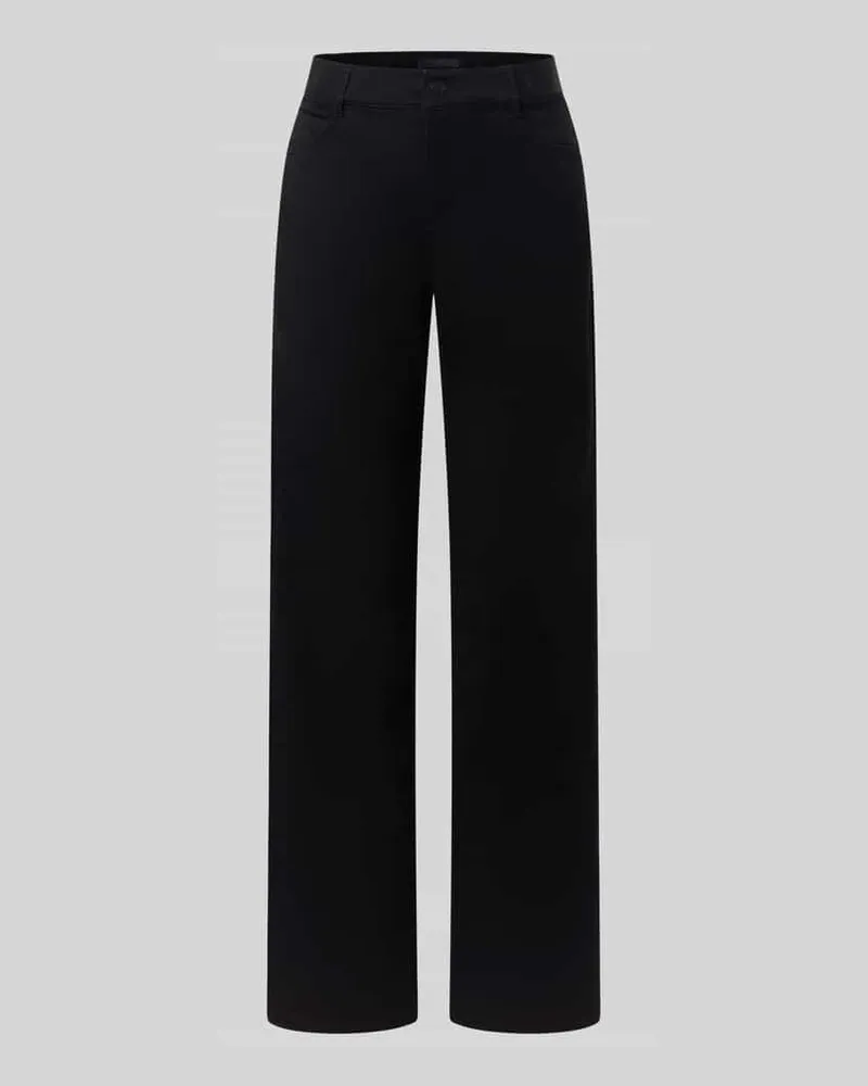 ANGELS  Wide Leg Jeans aus Lyocell-Mix Modell 'Liz Sporty Black