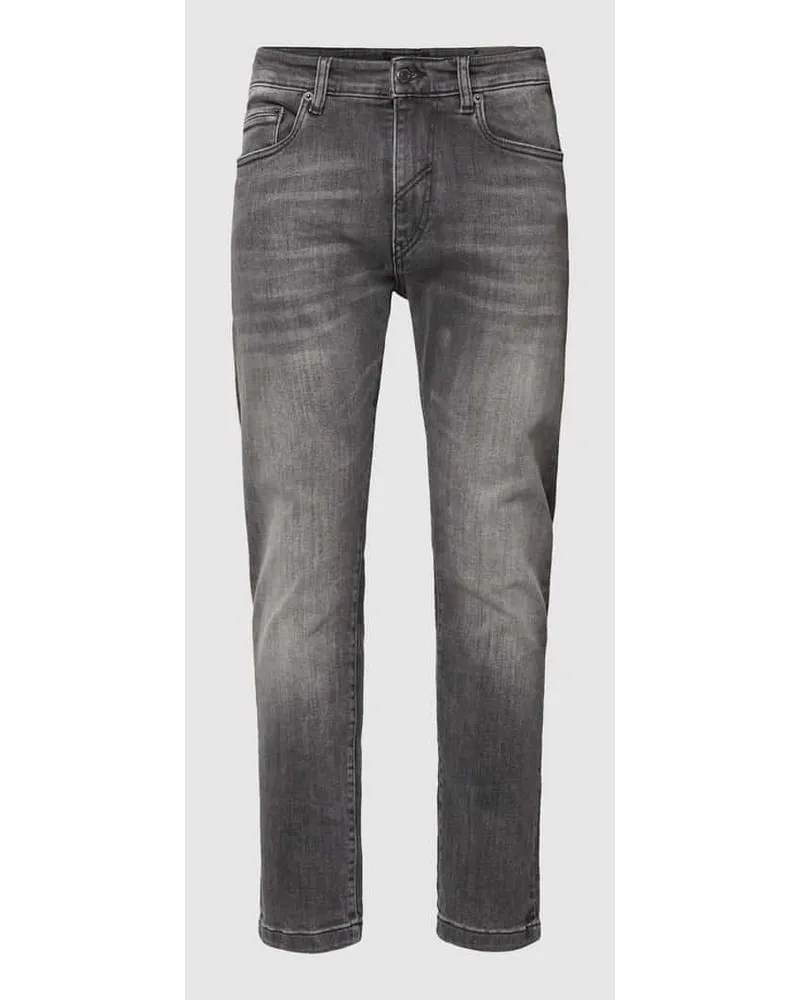 Drykorn Jeans mit Label-Patch Modell 'WEST Anthrazit