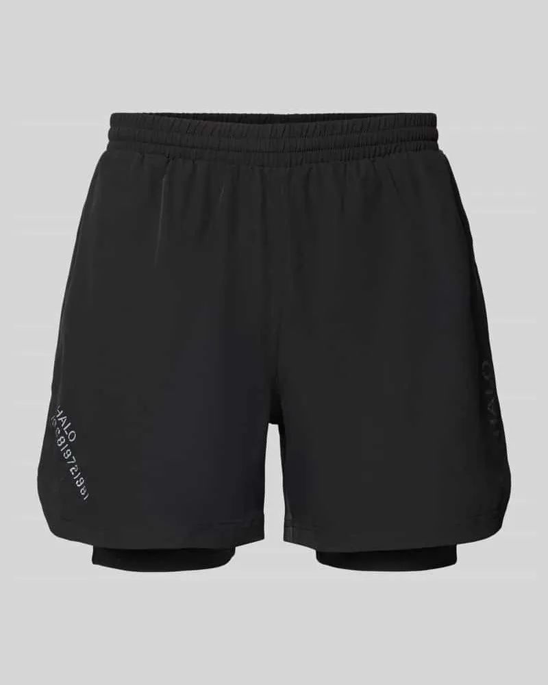 HALO Shorts im 2-in-1-Look Black