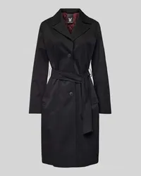 Fuchs Schmitt Trenchcoat mit Bindegürtel Black