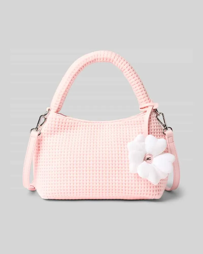 Marc Cain Shoulder Bag in Strick-Optik Rosa