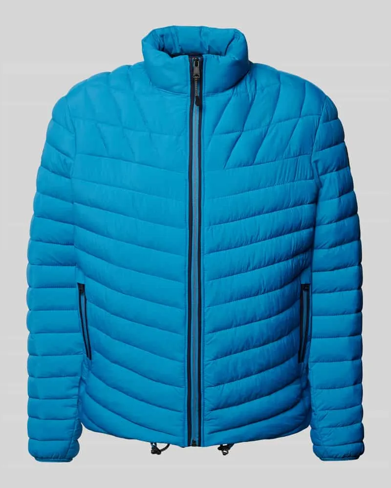 Napapijri Steppjacke mit Stehkragen Modell 'LAPAZ Blau