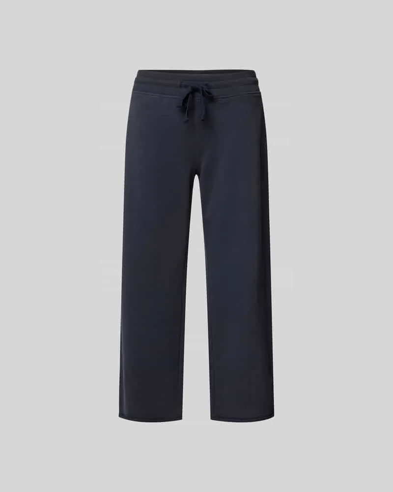 Juvia Loose Fit Culotte aus Baumwoll-Mix Dunkelblau