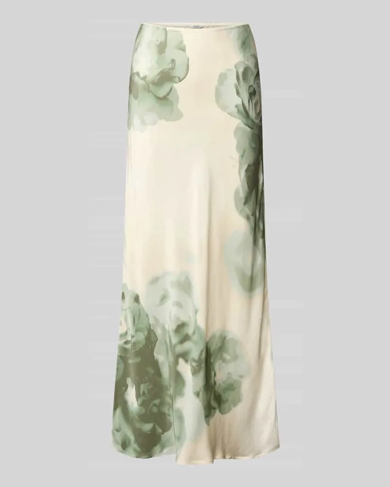 mbyM Maxi-Rock aus reiner Viskose Modell 'Aninda Beige