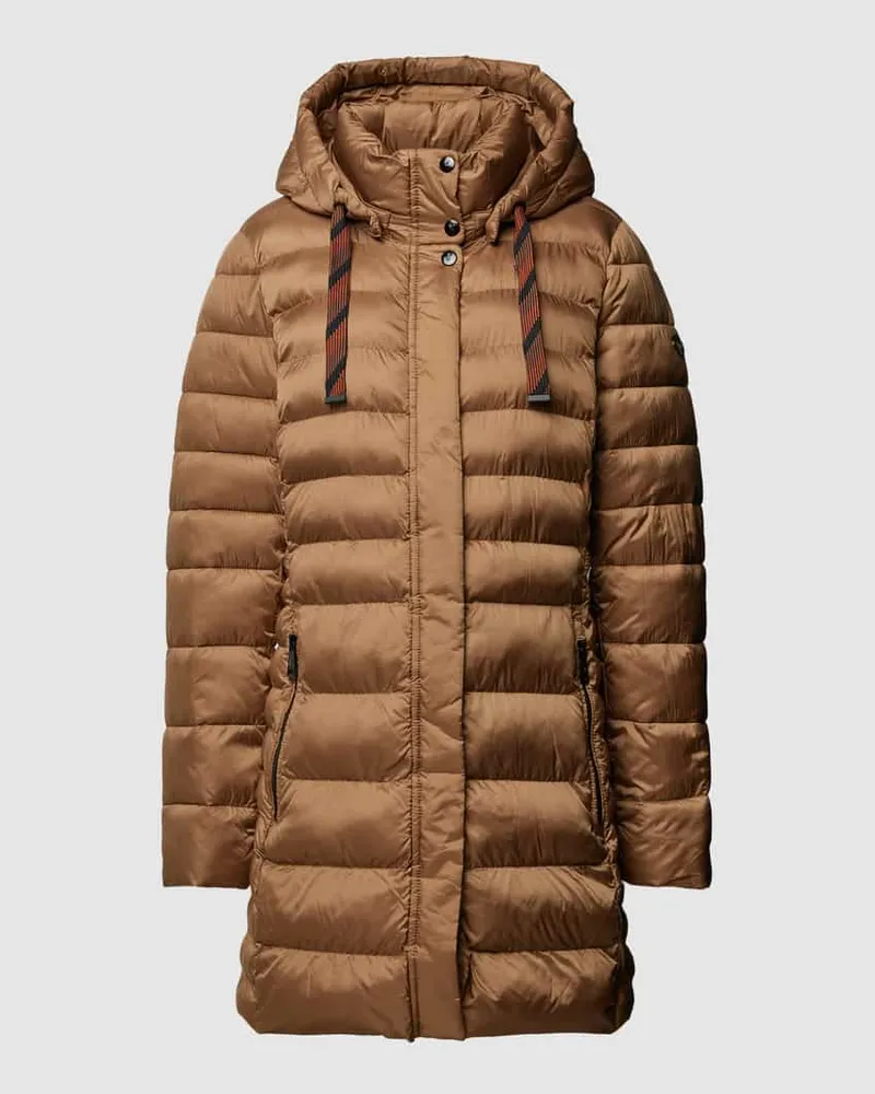 Fuchs Schmitt Steppmantel mit Kapuze Modell 'SORONA Taupe